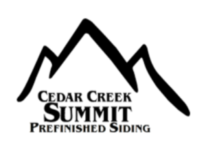 Cedar Creek Summit Prefinished siding, 