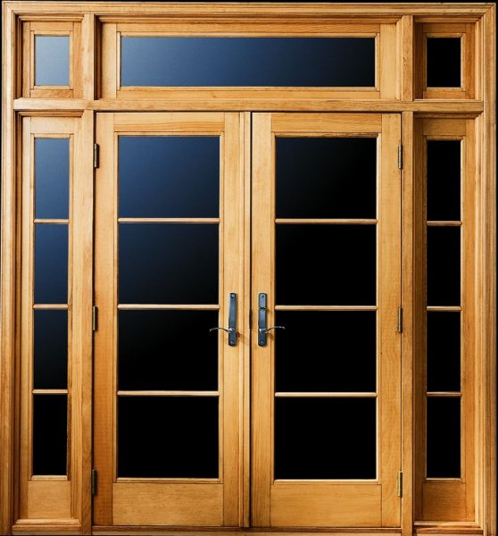Exterior Doors Janss Lumber, Patio Door With Sidelights And Transom