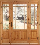 Atrium Patio Door With Operable Sidelites
