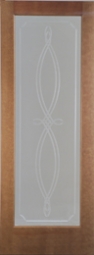 Woodgrain 660 Decorative Glass Pine