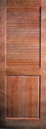 Woodgrain 732 Louver Over Panel