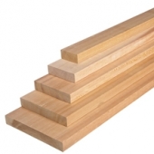 Western Red Cedar KD C&Btr Vertical Grain S4S