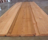 1x8 Channel Rustic Red Cedar Siding--Standard and Better